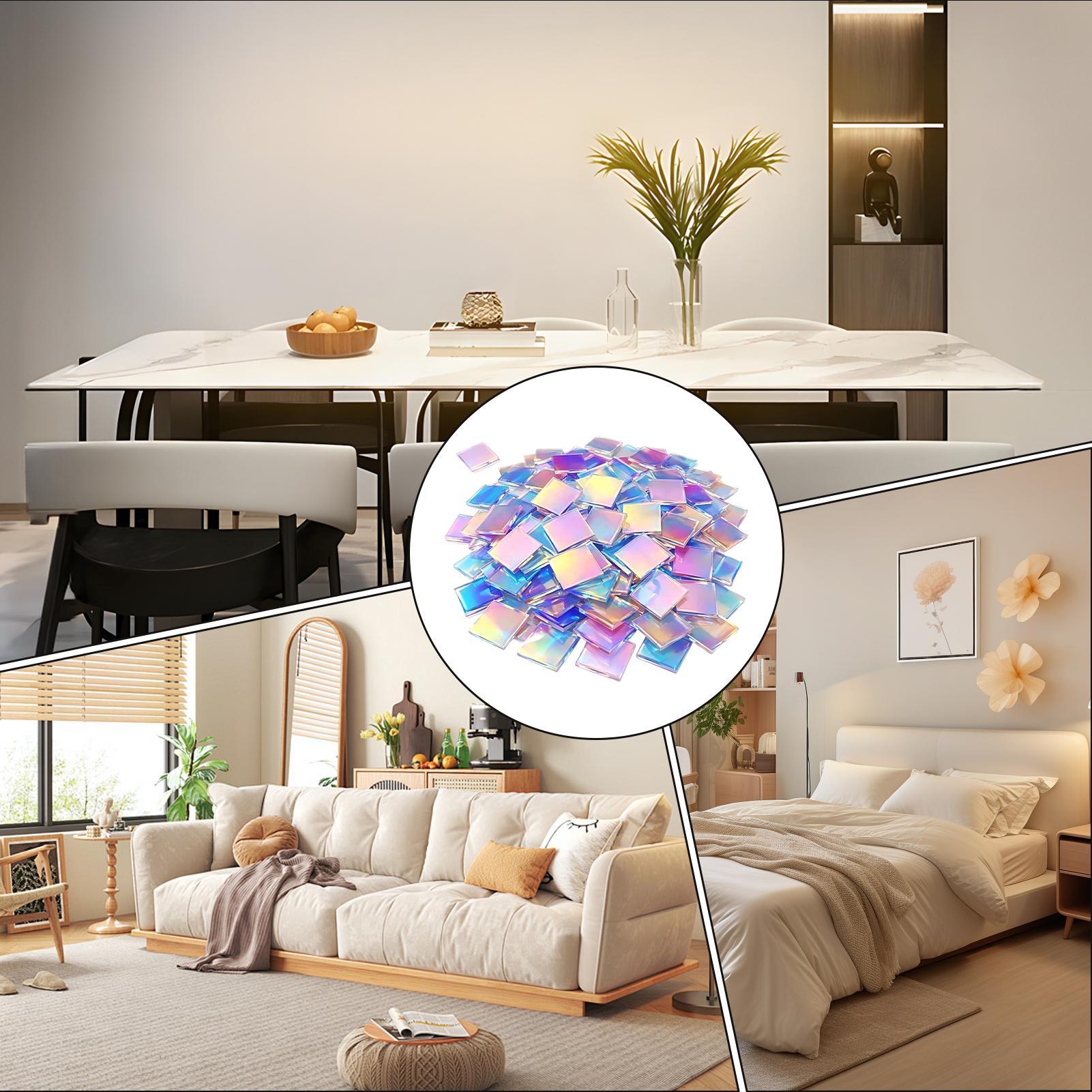 Mini Acrylic Squares 100 Piece - огляд і ціна Resin Art And Jewelry