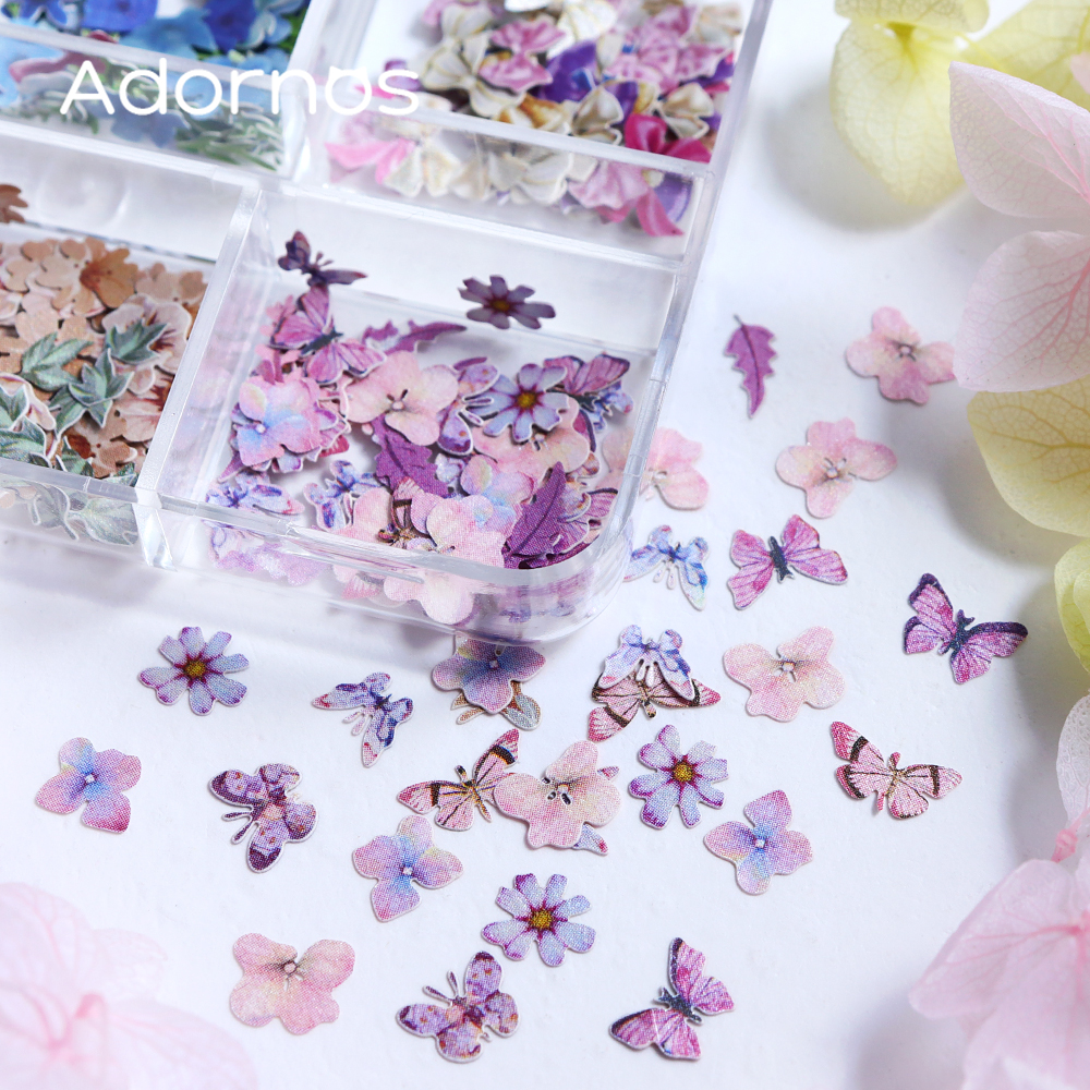 180pcs/box Wood Pulp Flowers C - огляд і ціна Resin Art And Wood