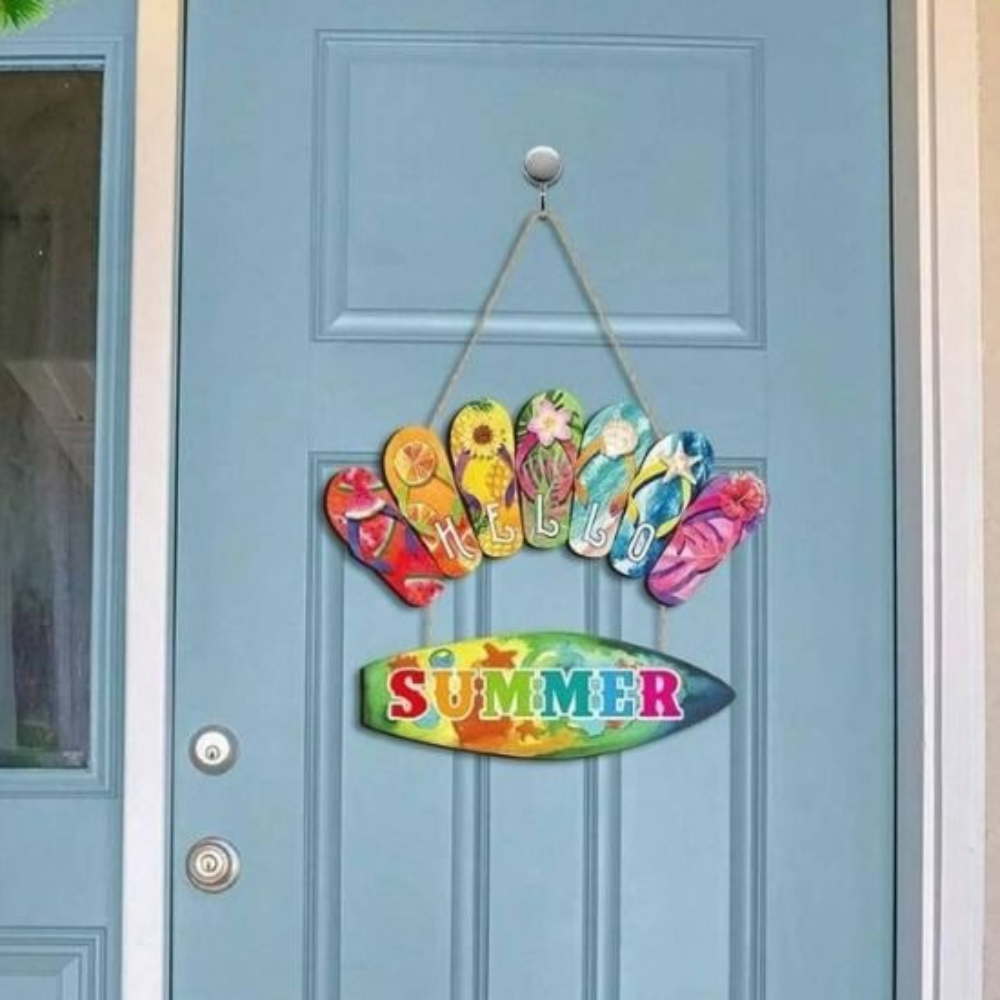 Colorful Hello Summer Wall Orn - огляд і ціна Resin Art And Wood