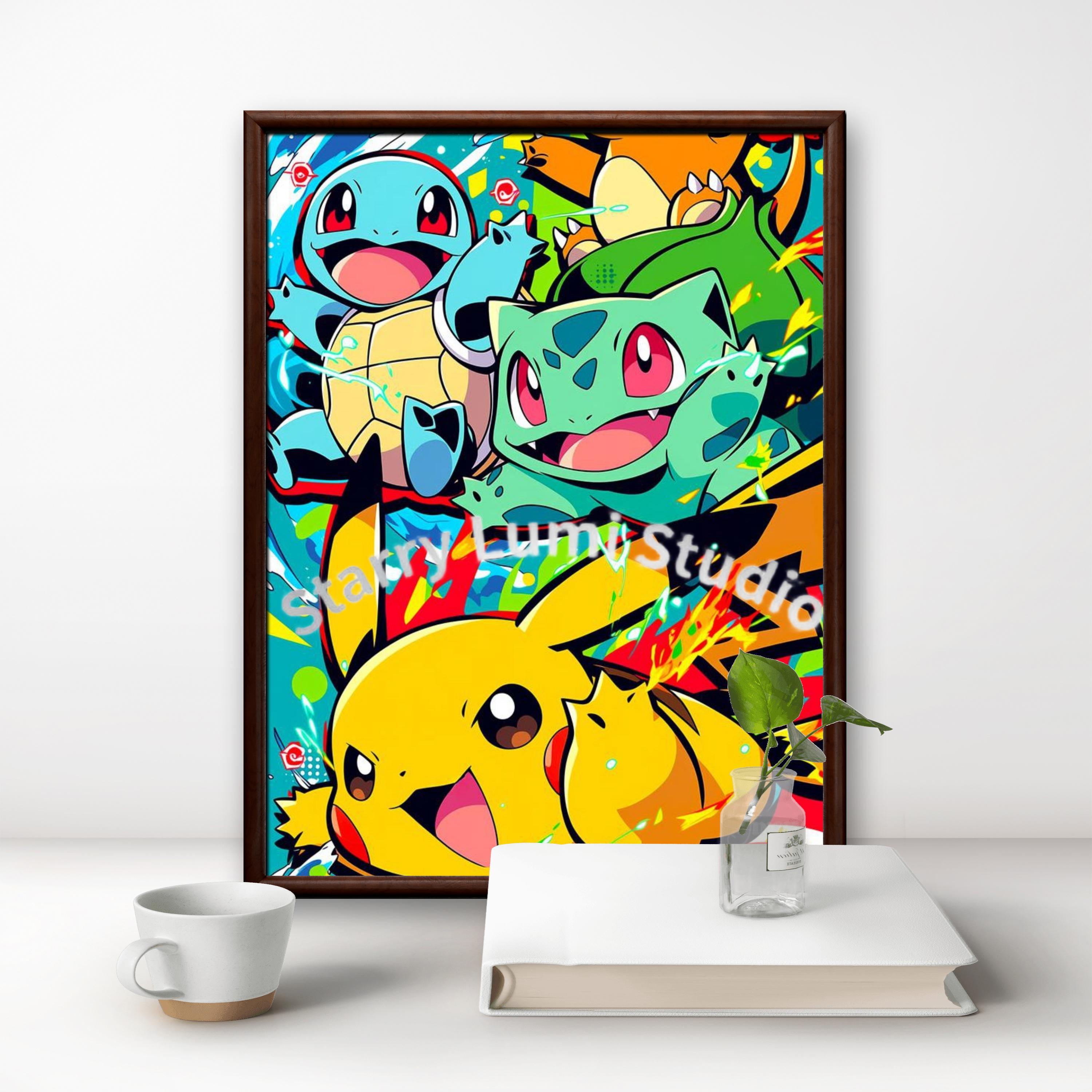 2026 New Pokémon Cute Pikachu  - огляд і ціна Resin Art Painting