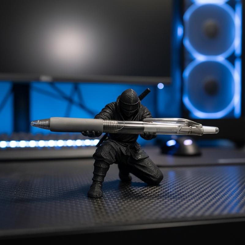 Knight Pen Holder Resin Mediev - огляд і ціна Resin Art Price