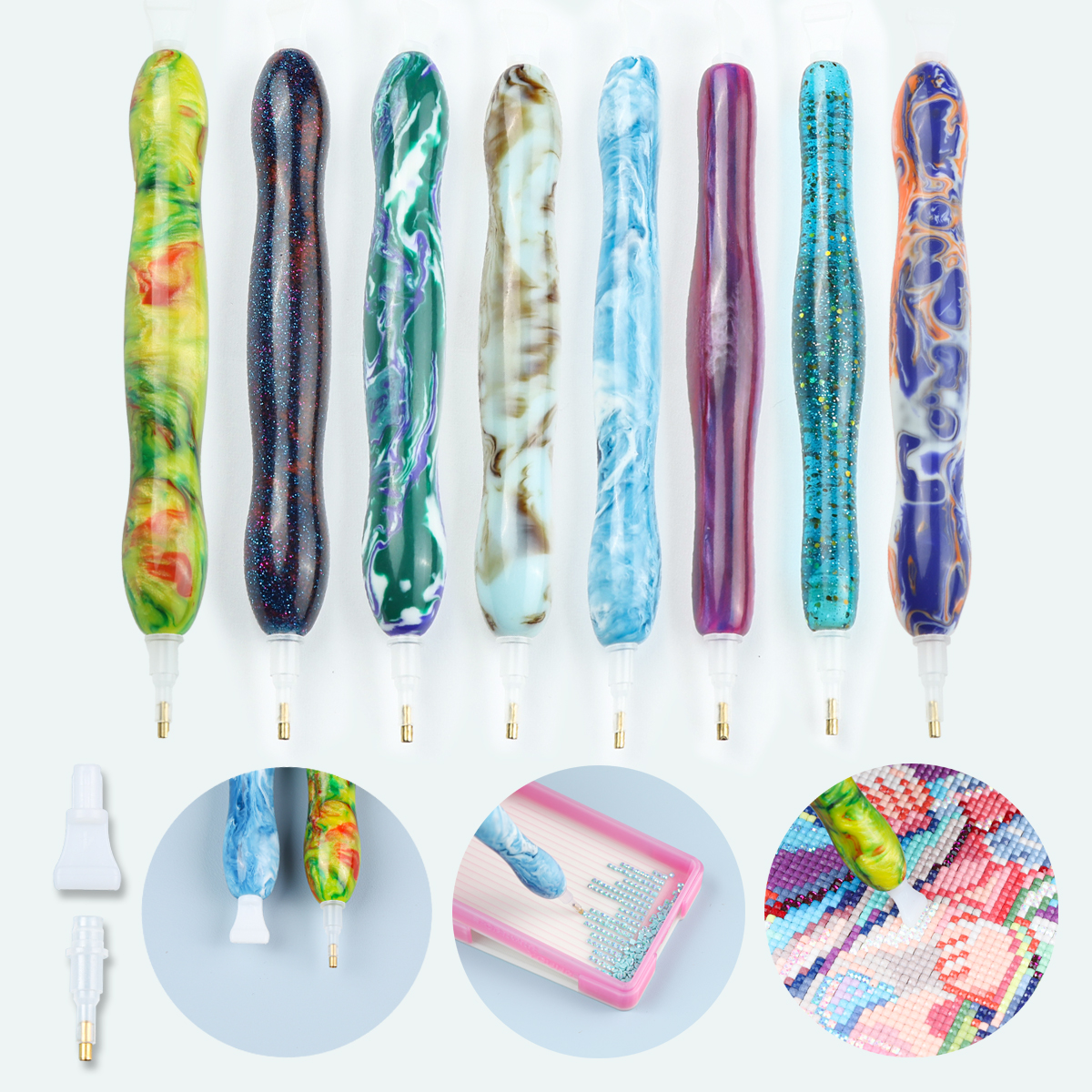 Diamond Painting Pen - Single  - огляд і ціна Resin Art Painting