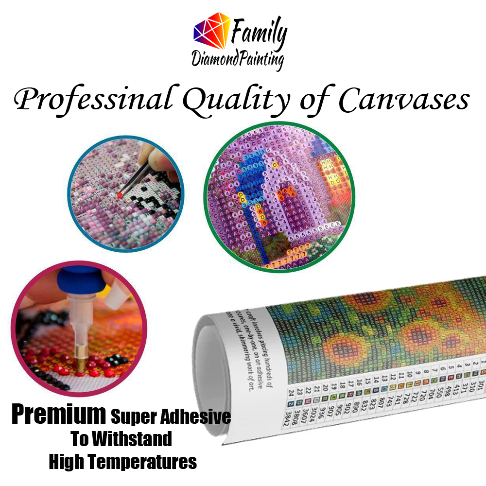 Diamond Painting Family Full F - огляд і ціна Resin Art Painting