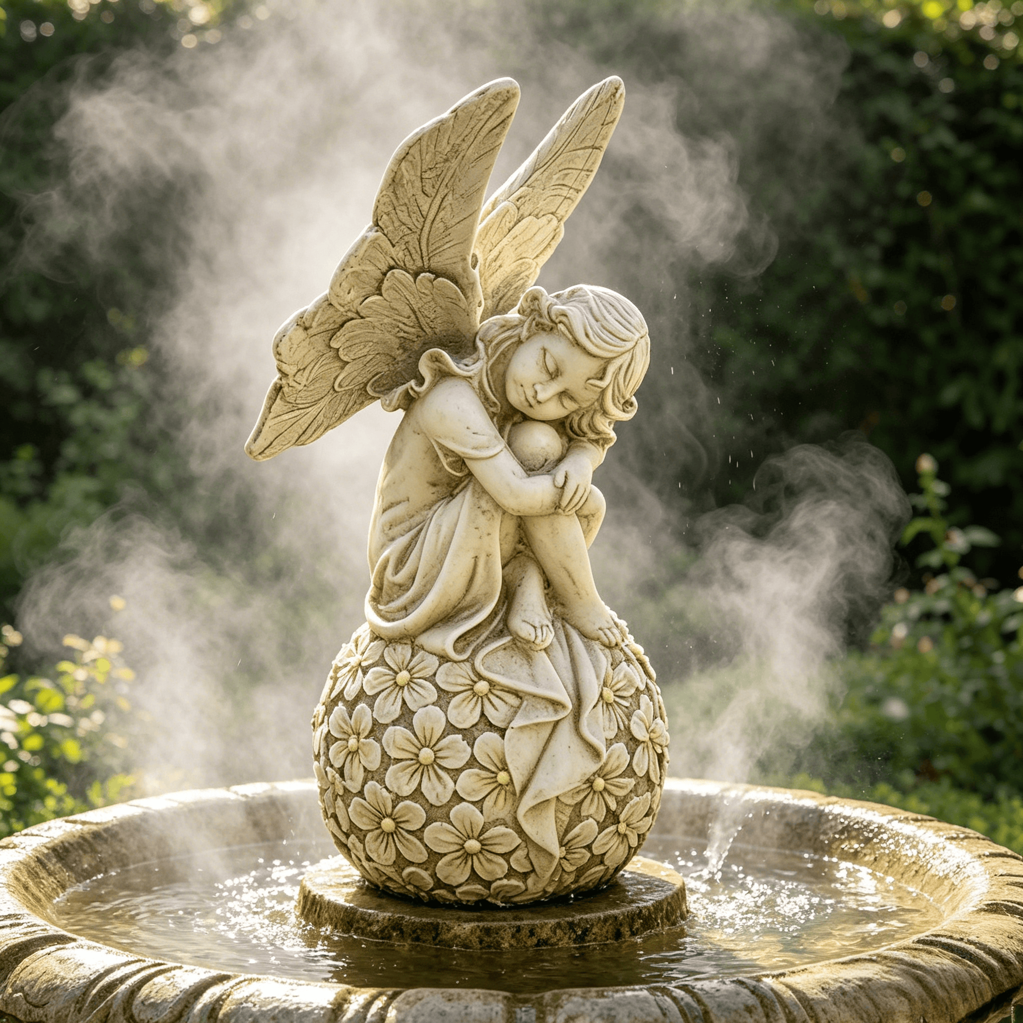 13.2-inch Garden Fairy Statue, - огляд і ціна Resin Art Flower