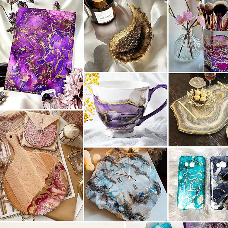DIY Blooming Pigment For Resin - огляд і ціна Resin Pigment Alcohol Ink