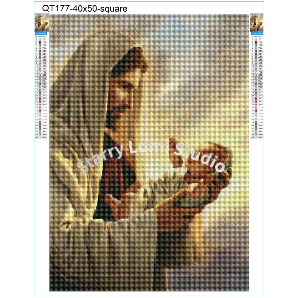 5D Full Square Painting God Mo - огляд і ціна Resin Art For Beginners
