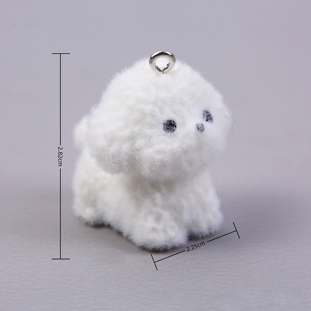 10pcs Flocking Puppy Dog Resin - огляд і ціна Resin Art Gift Ideas