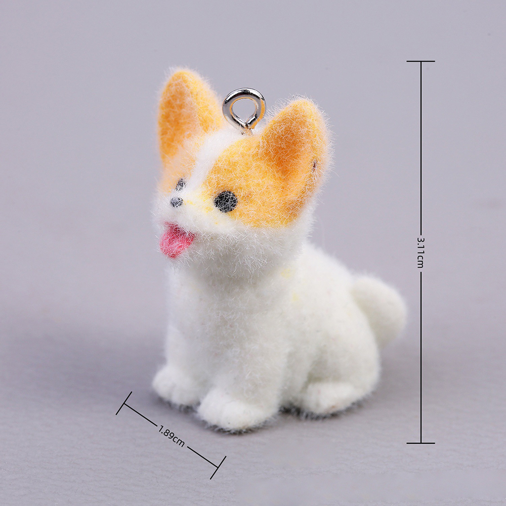 10pcs Flocking Puppy Dog Resin - огляд і ціна Resin Art Gift Ideas