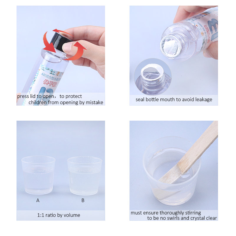 1:1 Clear Epoxy Resin Crystal  - огляд і ціна Resin Art And Jewelry