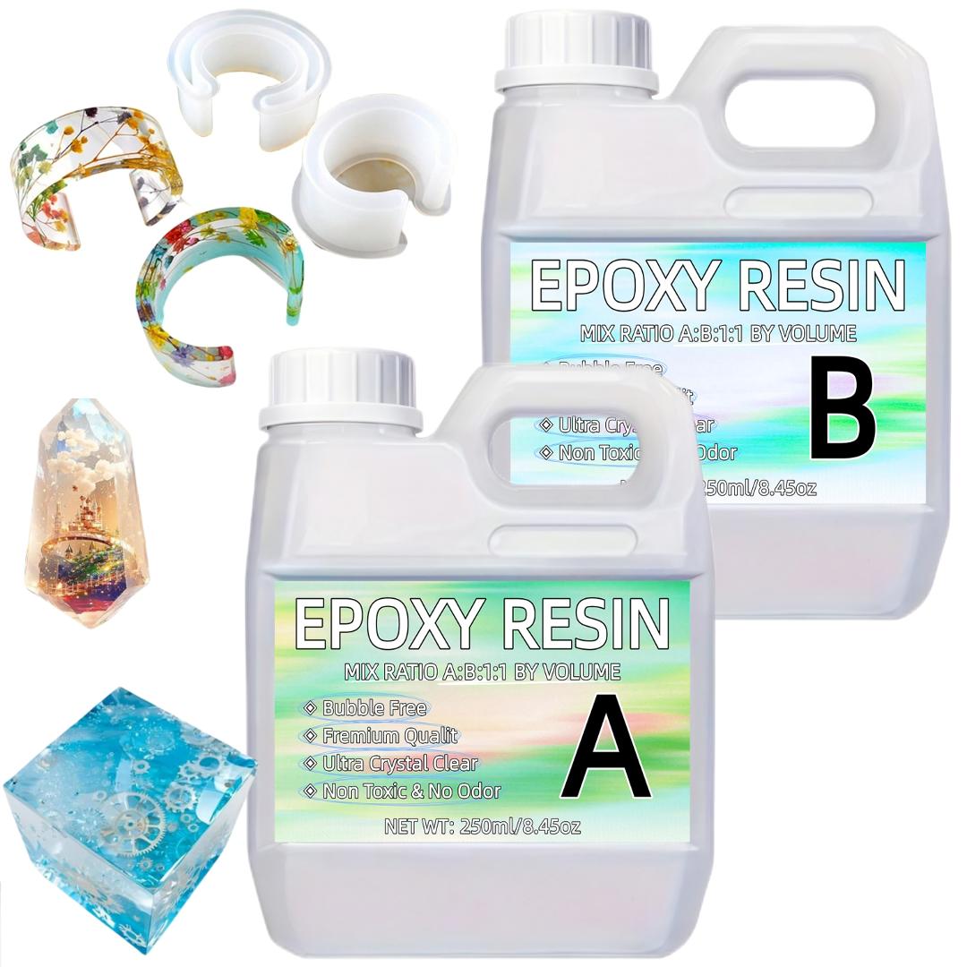 16.9oz Clear Epoxy Resin Kit C - огляд і ціна Resin Art And Jewelry