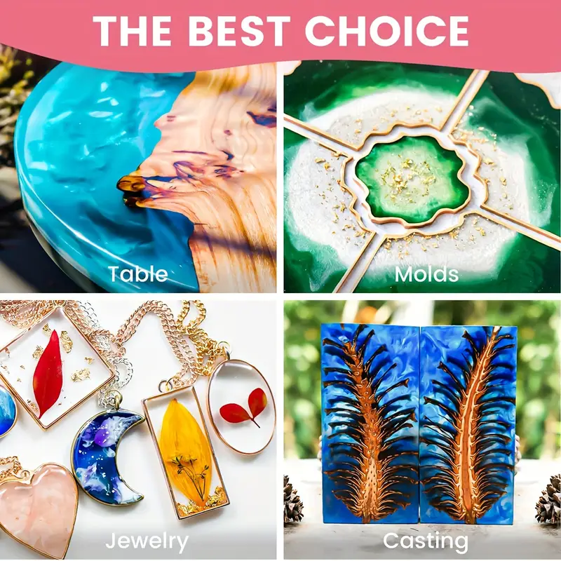 16.9oz Clear Epoxy Resin Kit C - огляд і ціна Resin Art And Jewelry