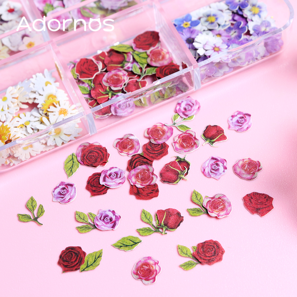 6 Grids Flowers Wood Pulp Chip - огляд і ціна Resin Art And Wood