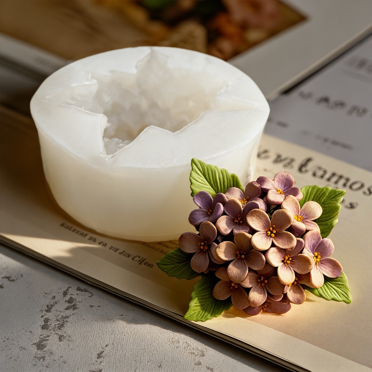 2-Piece 3D Rose and Lilac Sili - огляд і ціна Resin Art And Design