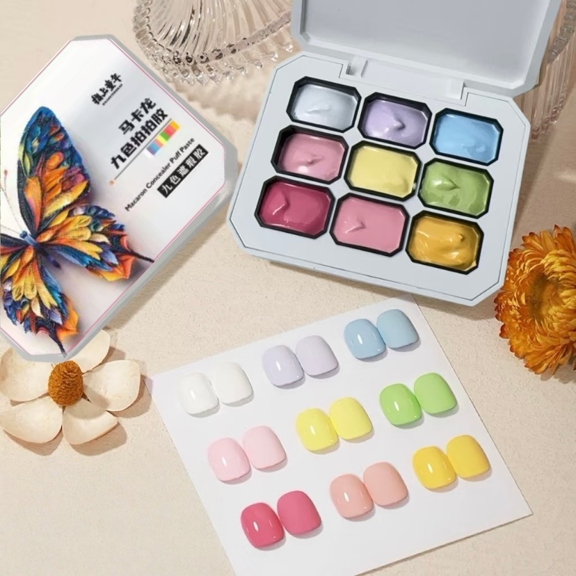 9-color solid nail polish,  Ma - огляд і ціна Resin Art Gel