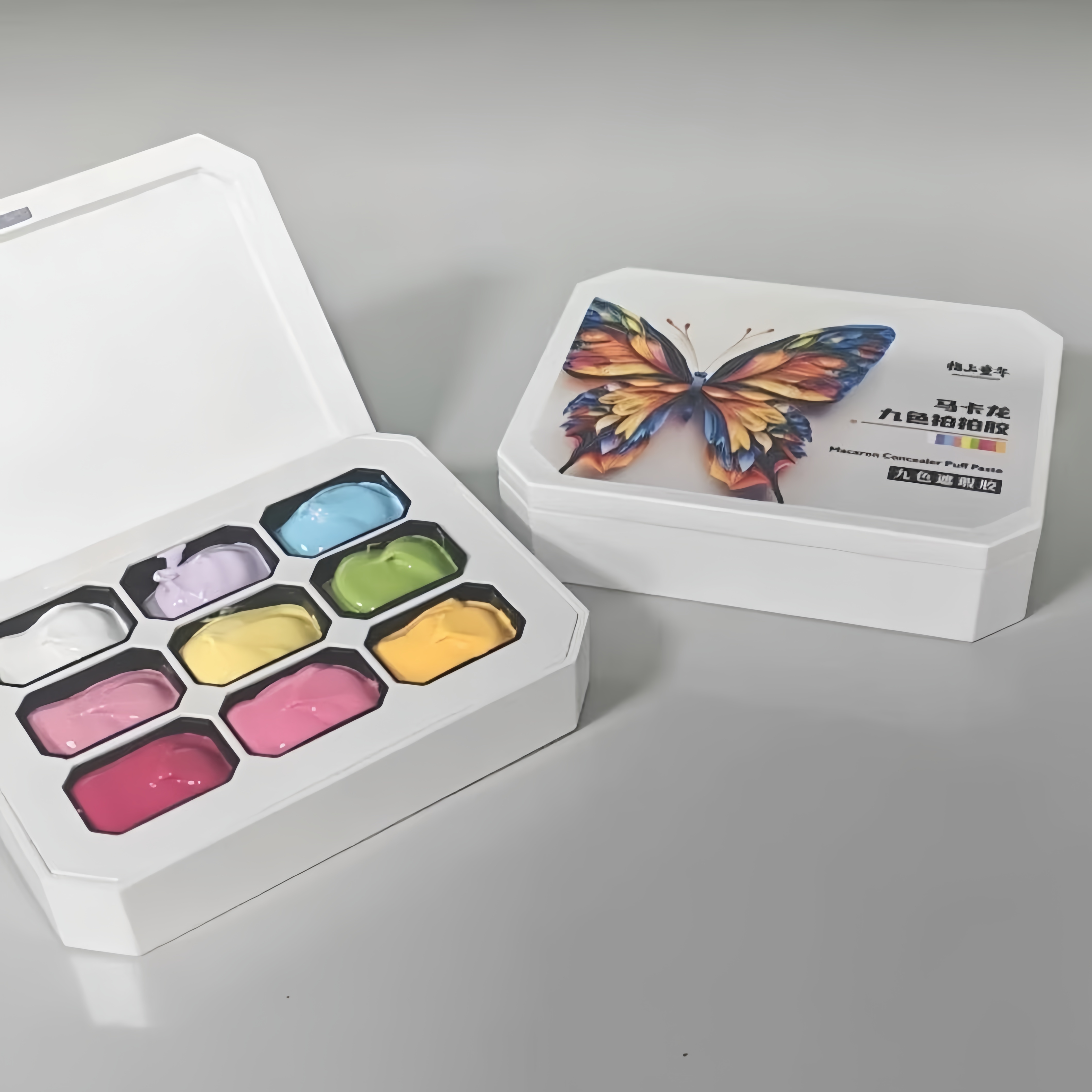 9-color solid nail polish,  Ma - огляд і ціна Resin Art Gel