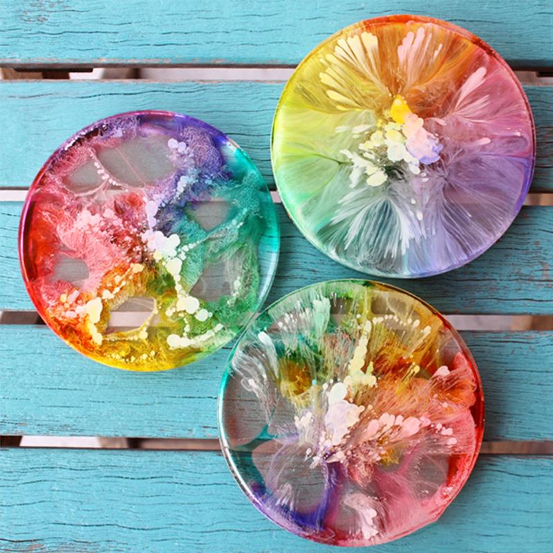24 Color 10ml Art Ink Alcohol  - огляд і ціна Resin Pigment Alcohol Ink