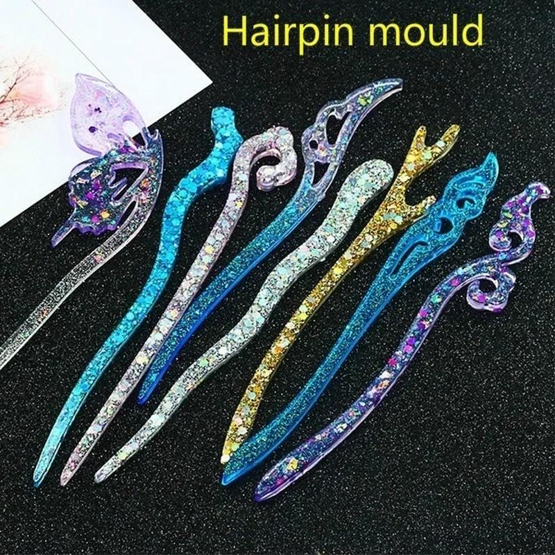 New Transparent Hairpin Silico - огляд і ціна Resin Art Gift Ideas