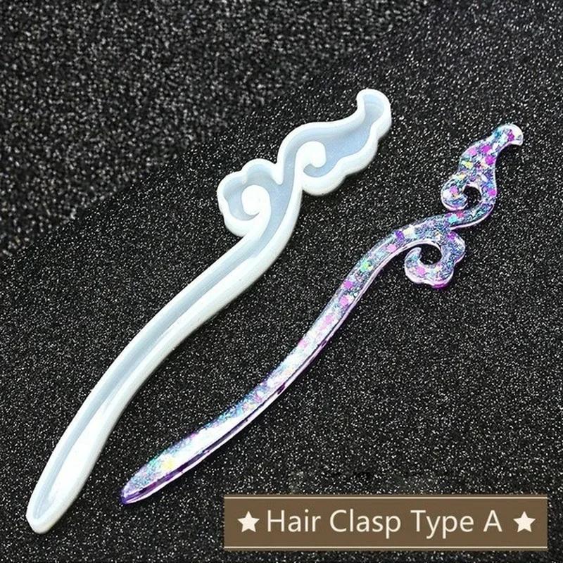 New Transparent Hairpin Silico - огляд і ціна Resin Art Gift Ideas