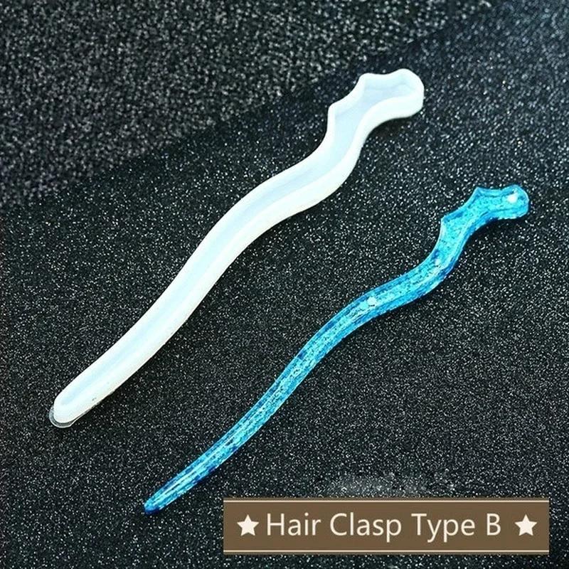 New Transparent Hairpin Silico - огляд і ціна Resin Art Gift Ideas
