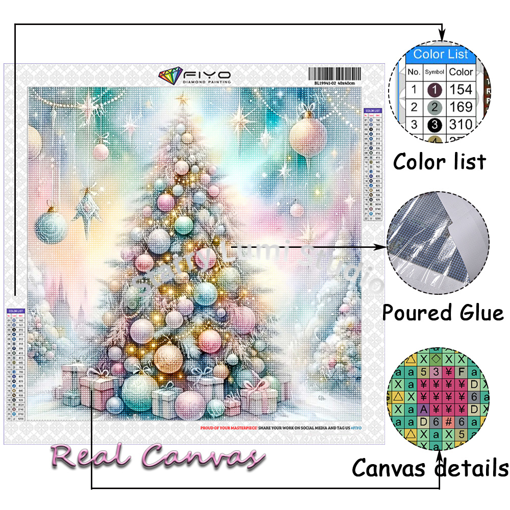Diamond Painting Kit Christmas - огляд і ціна Resin Art Painting