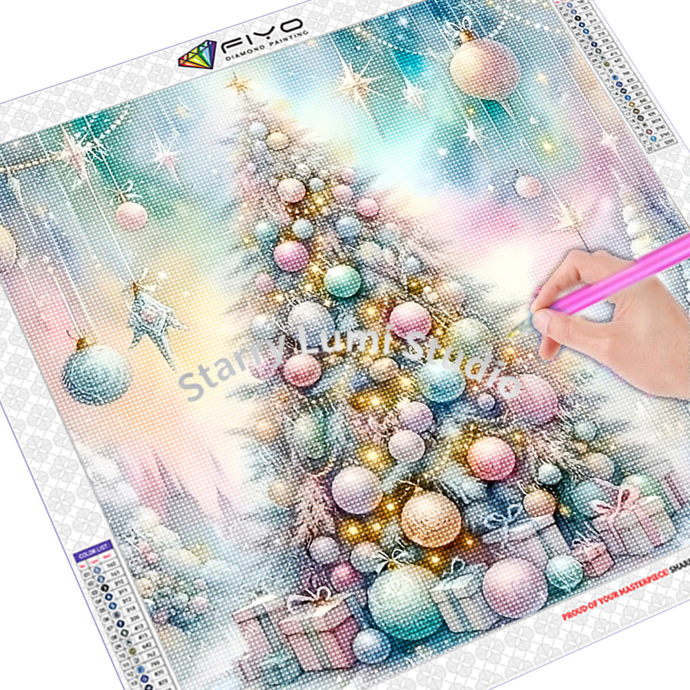 Diamond Painting Kit Christmas - огляд і ціна Resin Art Painting