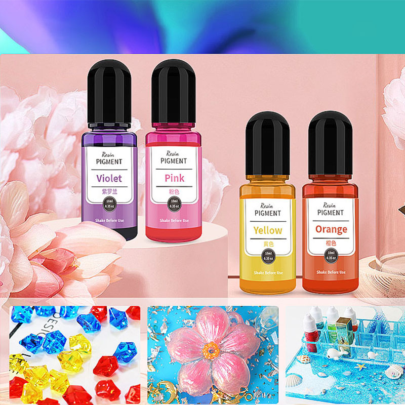 24/30 Colors Set 10ml Epoxy Re - огляд і ціна Resin Pigment Alcohol Ink