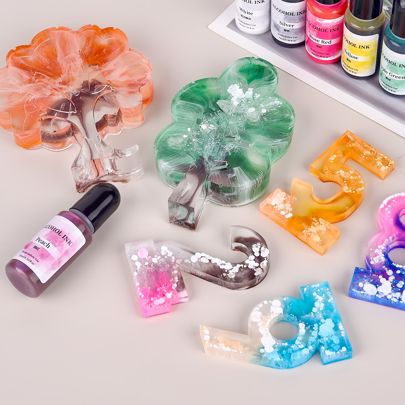 10ml Colorant Dye For DIY Epox - огляд і ціна Resin Pigment Alcohol Ink