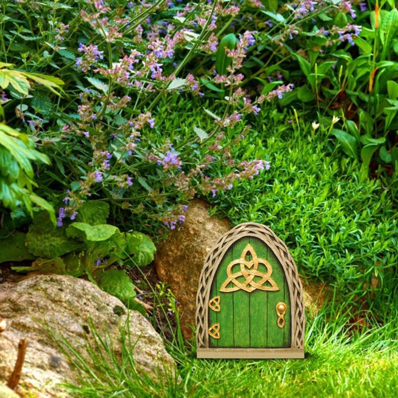 Elf Fairy Door Miniature Garde - огляд і ціна Resin Art And Wood