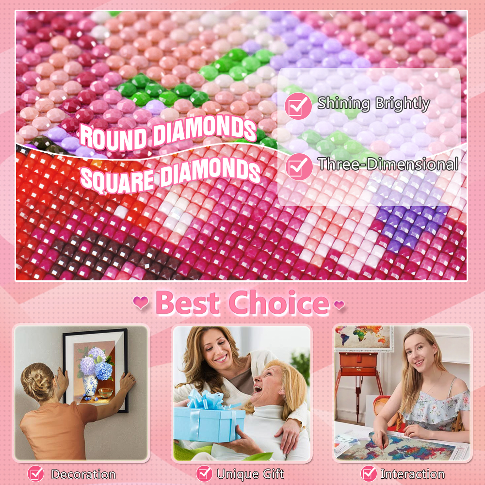 HUACAN Diamond Art Paintings O - огляд і ціна Resin Art Kit For Beginners
