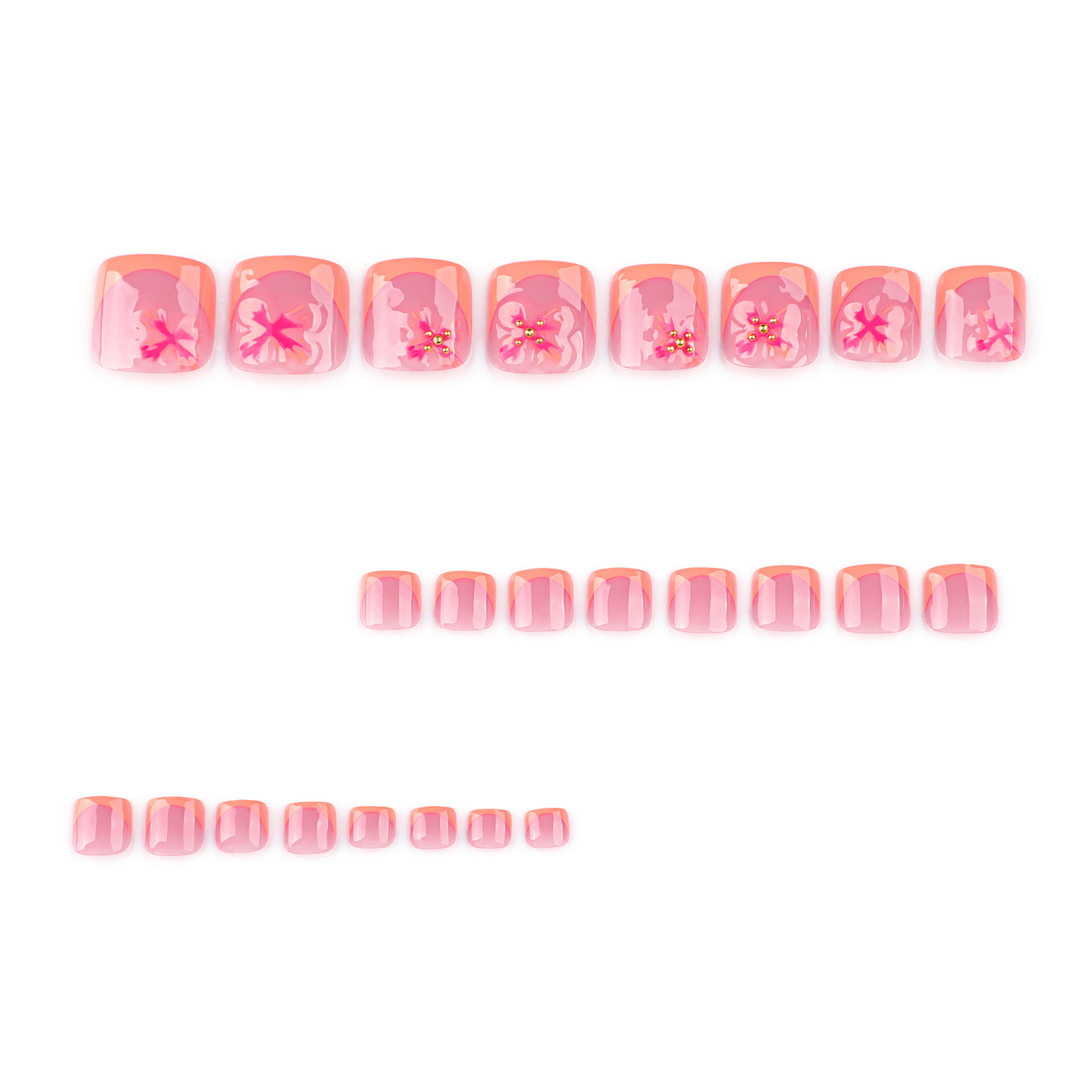24pcs Charming Flower Pattern  - огляд і ціна Resin Art Flower