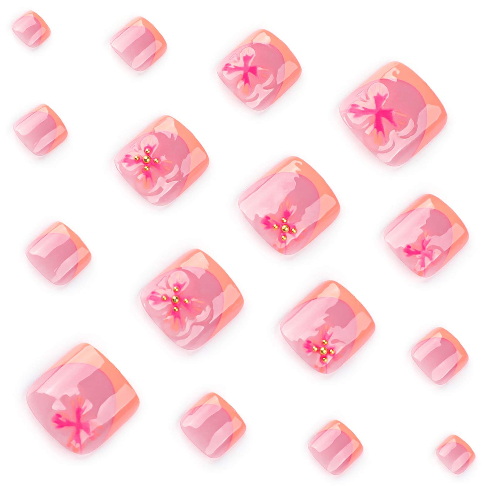 24pcs Charming Flower Pattern  - огляд і ціна Resin Art Flower