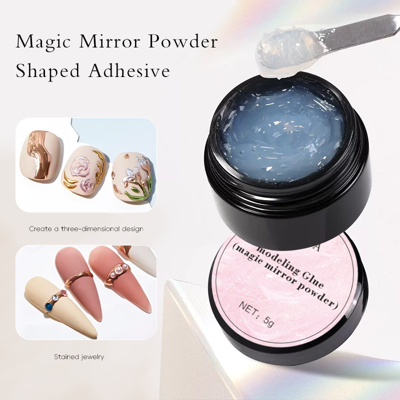 5ml 3D Clear Nail Gel Mirror P - огляд і ціна Resin Art Gel