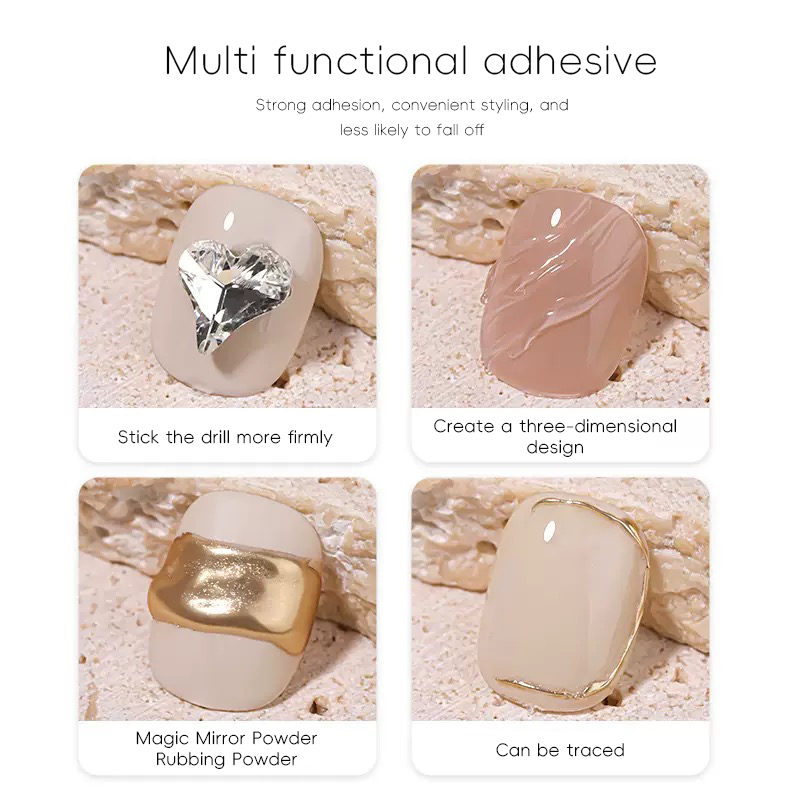 5ml 3D Clear Nail Gel Mirror P - огляд і ціна Resin Art Gel