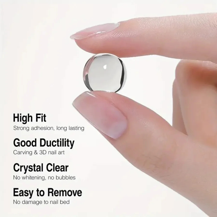 5ml 3D Clear Nail Gel and Nail - огляд і ціна Resin Art Gel