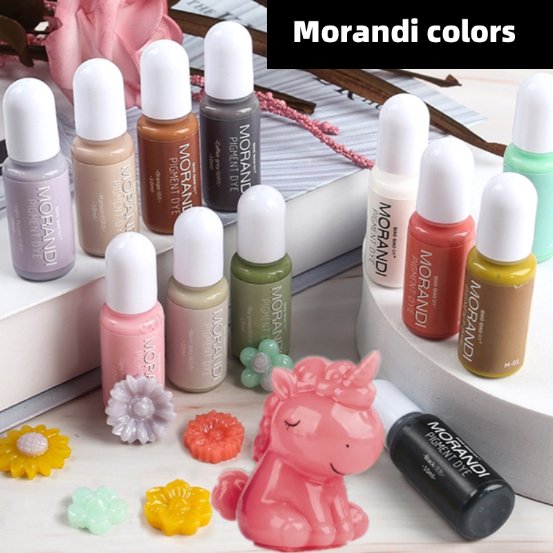 24Colors Morandi Opaque Color  - огляд і ціна Resin Pigment Alcohol Ink