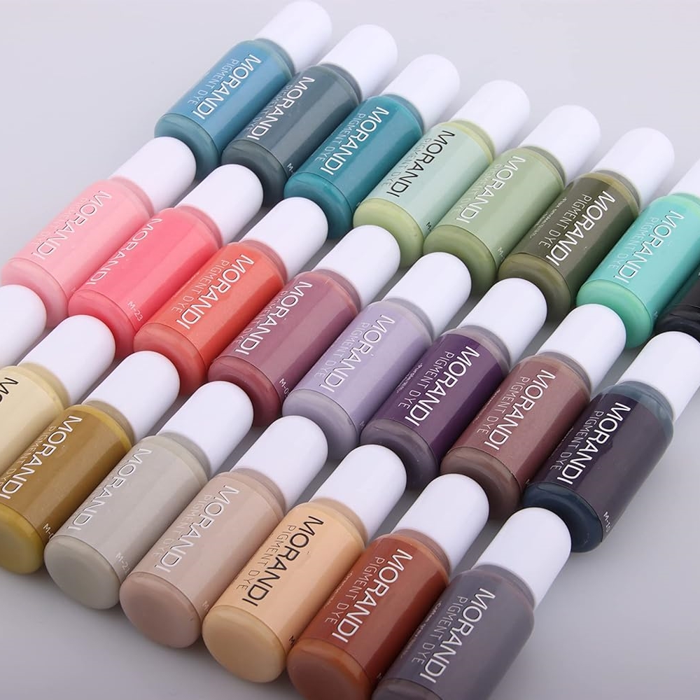 24Colors Morandi Opaque Color  - огляд і ціна Resin Pigment Alcohol Ink