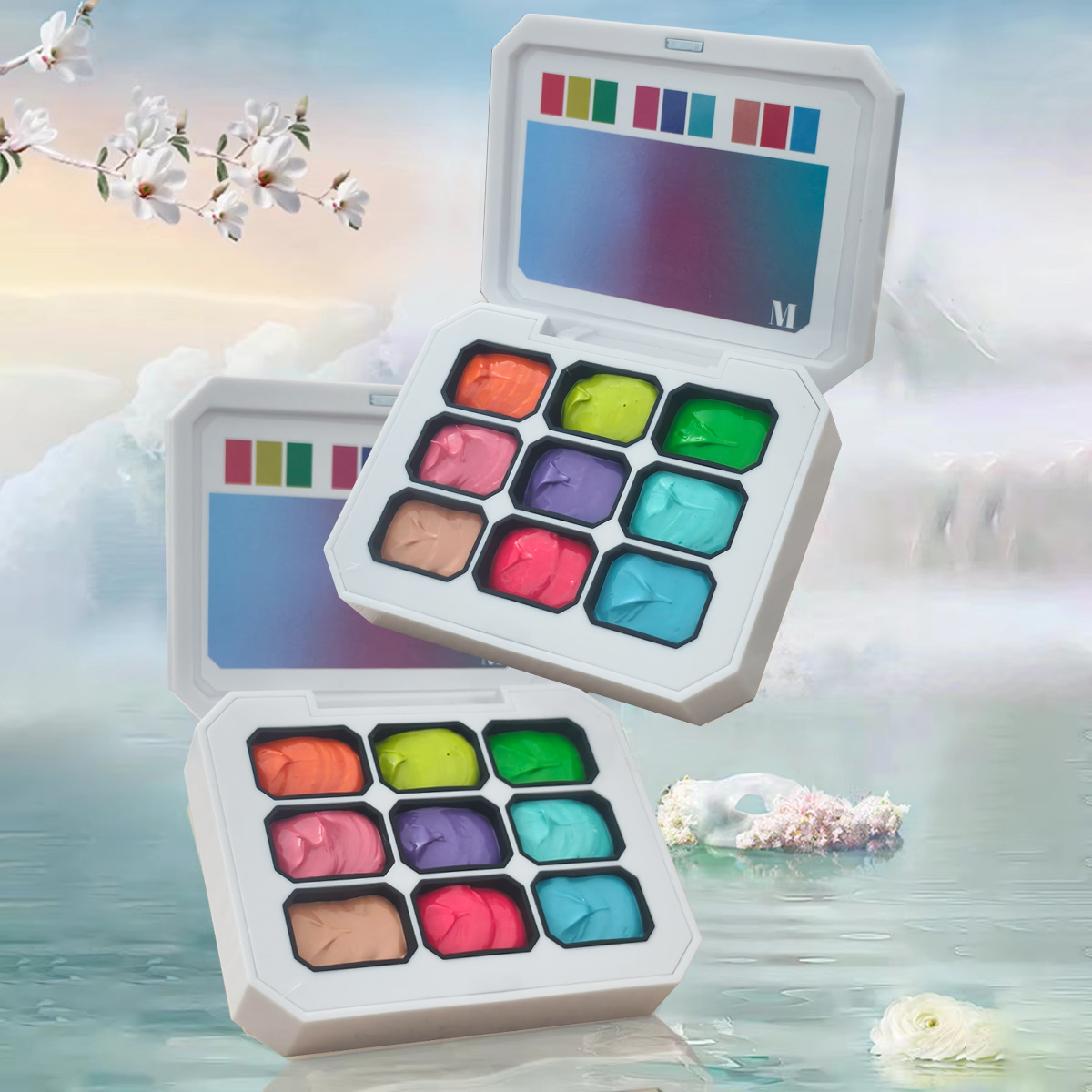 1pc 9-color solid nail polish  - огляд і ціна Resin Art Gel