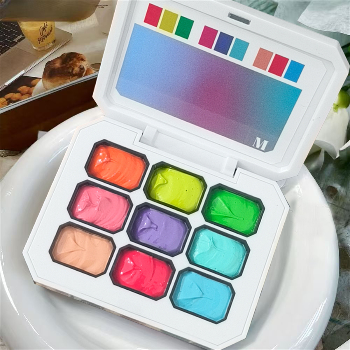 1pc 9-color solid nail polish  - огляд і ціна Resin Art Gel