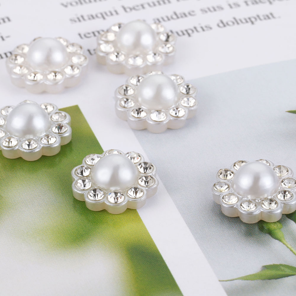 50pcs White Flat Imitation Pea - огляд і ціна Resin Art Gift Ideas