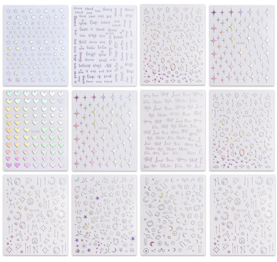 12 Sheets Aurora Holographic N - огляд і ціна Resin Art Design Images