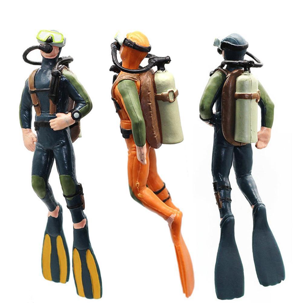 Miniature Diver Figurines Mode - огляд і ціна Resin Art Underwater