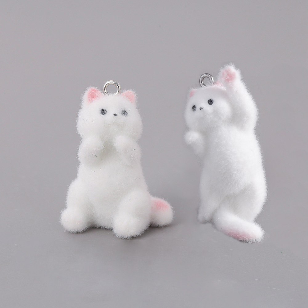 2pcs Flocking Little Cat Resin - огляд і ціна Resin Art Gift Ideas