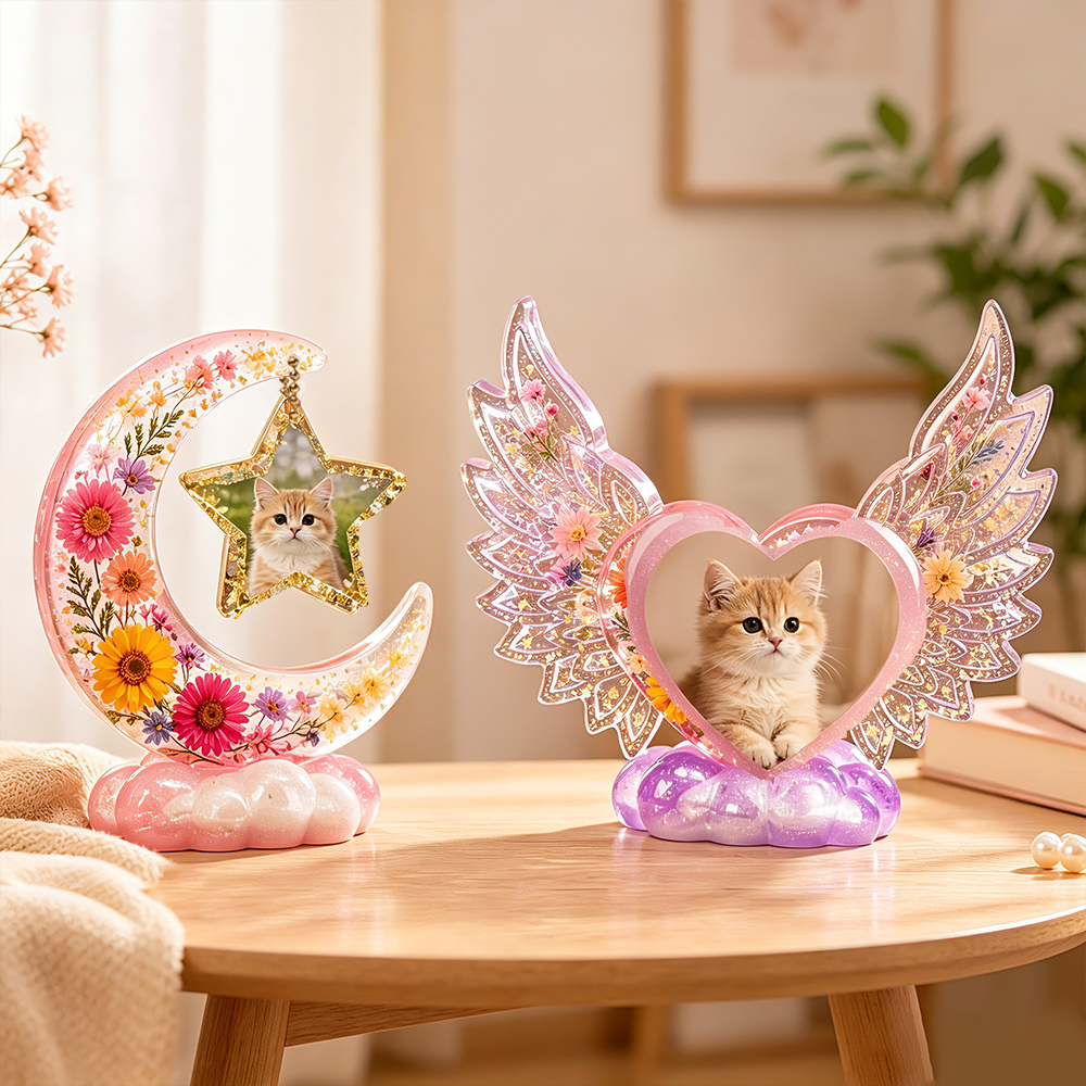 S0308 Heart Shaped Photo Frame - огляд і ціна Resin Art And Design