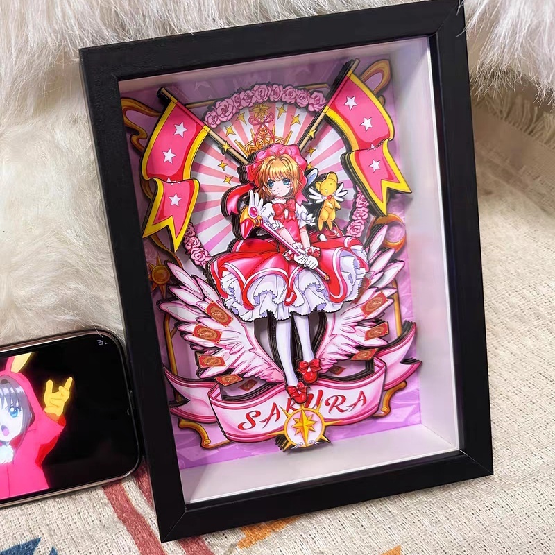 Hot Classic Anime Cardcaptor S - огляд і ціна Xmas Resin Art