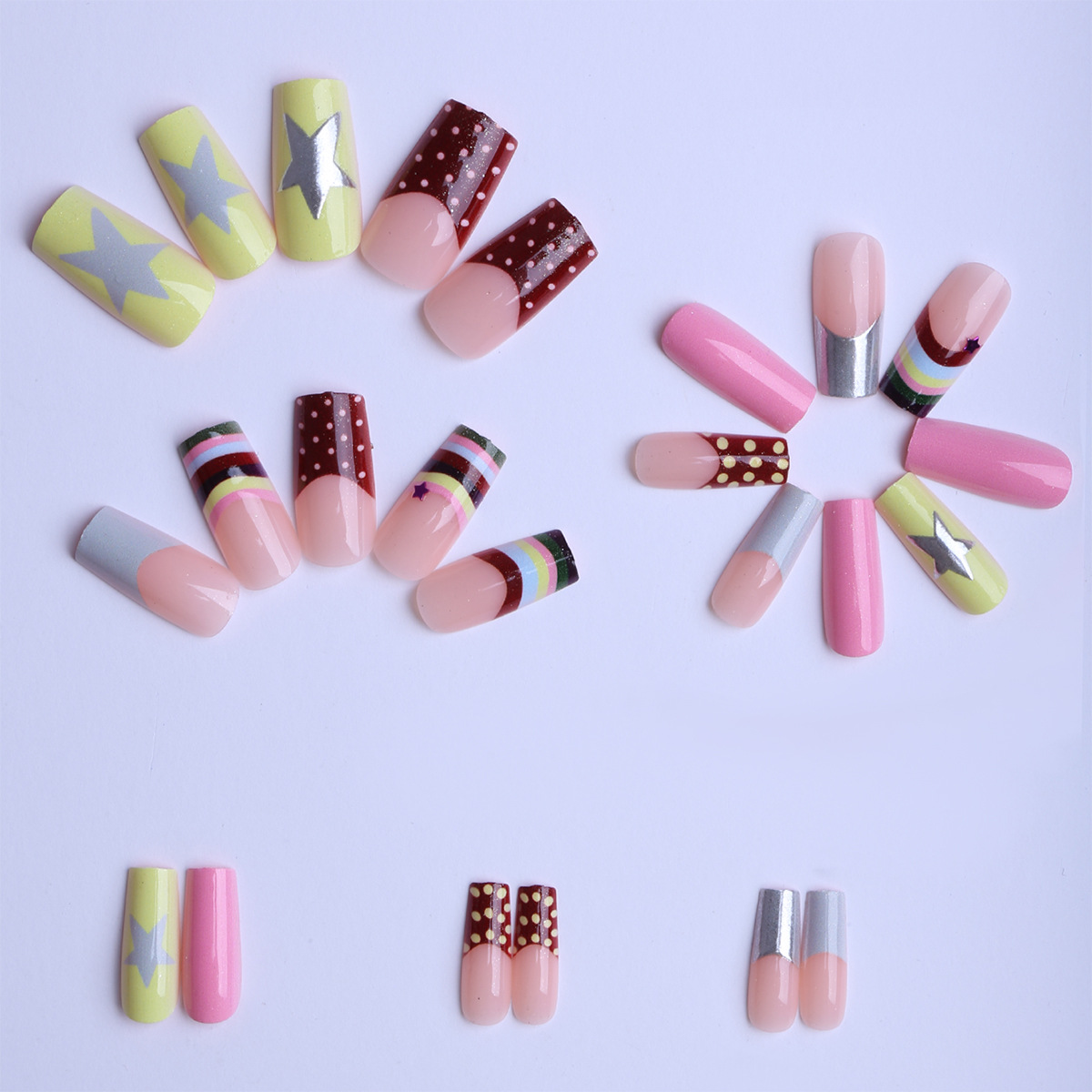 24pcs Dopamine Rainbow Graffit - огляд і ціна Resin Art Painting