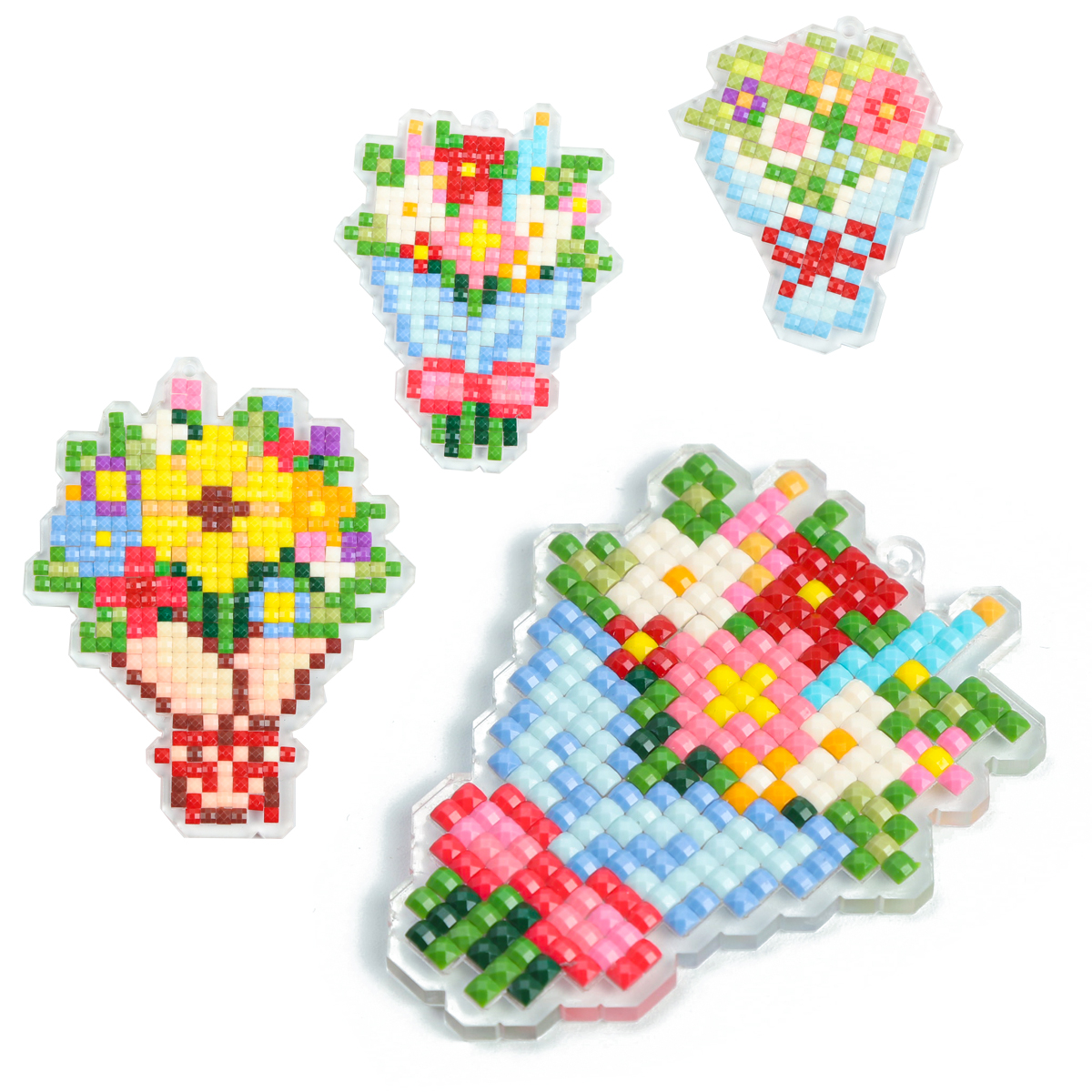 FOREVER YOUNG 3PCS Bouquet Acr - огляд і ціна Resin Art Craft
