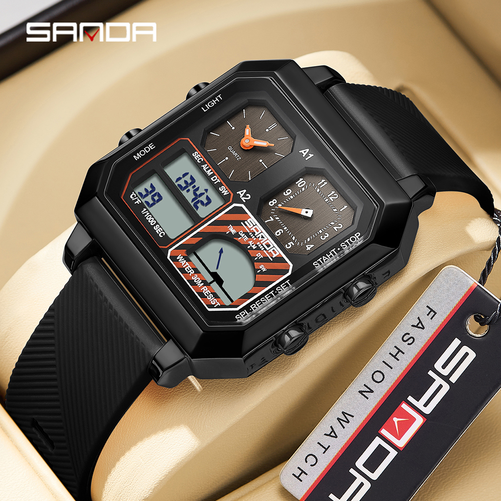 SANDA Top Brand 6210 Fashion M - огляд і ціна Resin Art Underwater