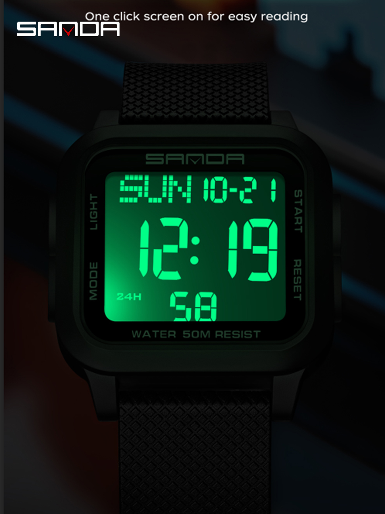 SANDA Waterproof Casual LED Di - огляд і ціна Resin Art Underwater