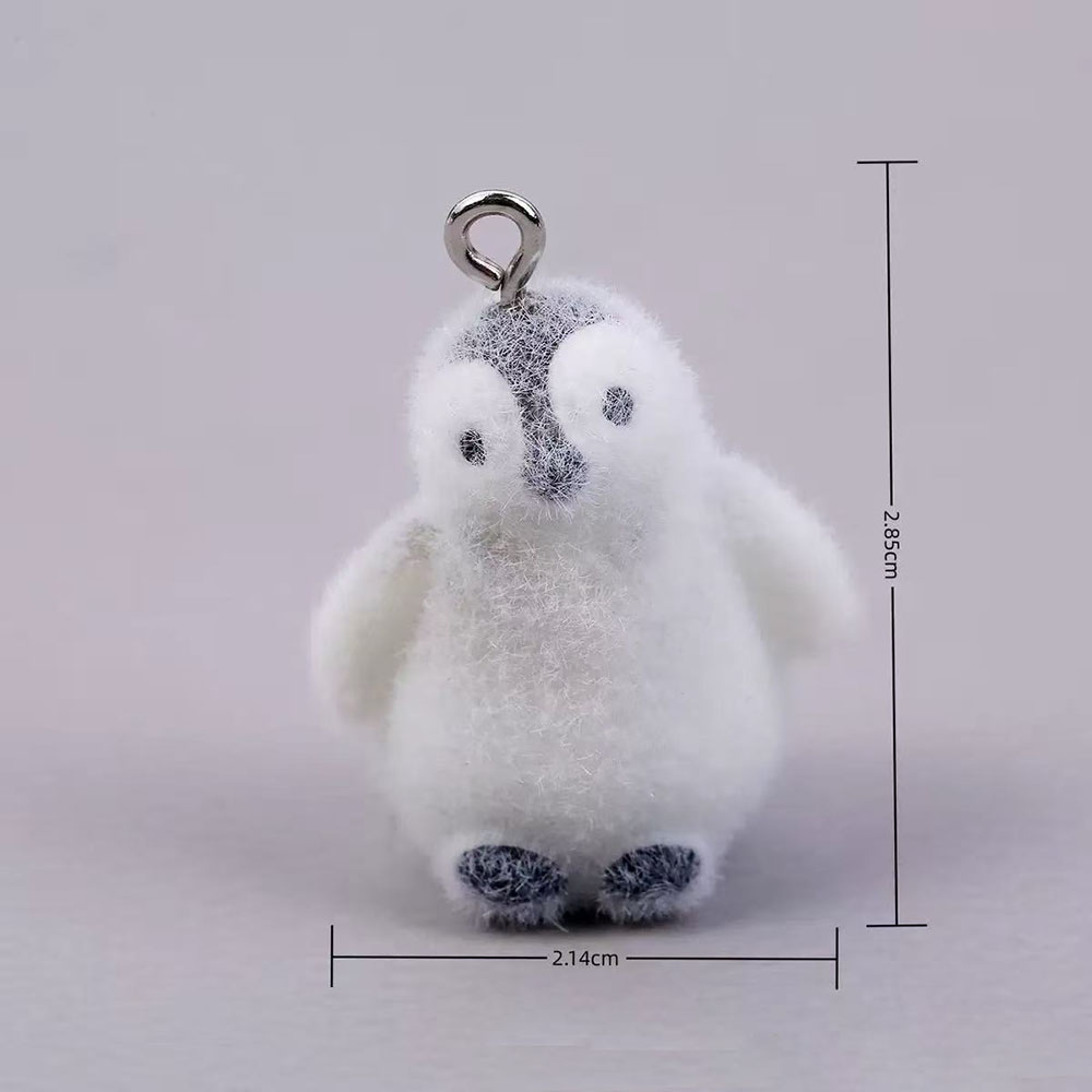 5pcs Flocking Small Penguin Re - огляд і ціна Resin Art Gift Ideas