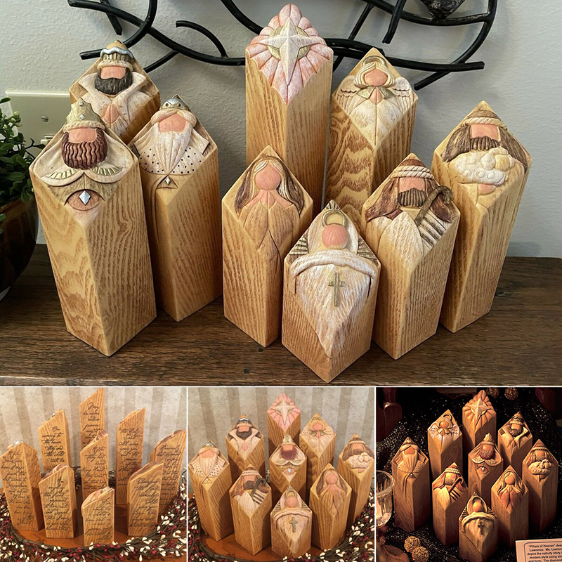 Heaven Nativity Tree Pillar St - огляд і ціна Resin Art And Wood